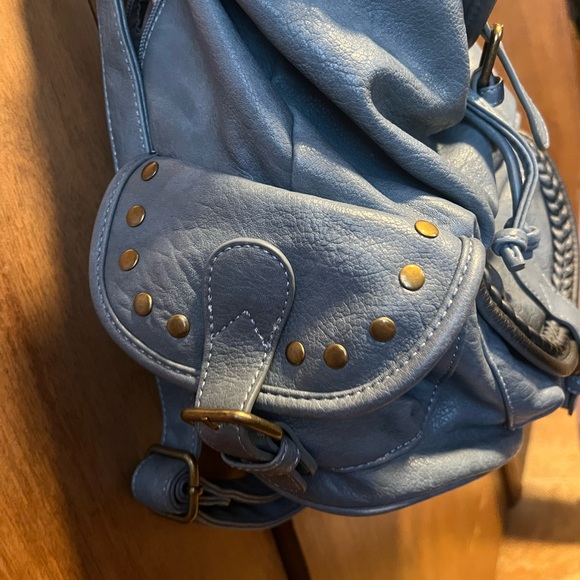 NWOT Montana West Faux Leather Conceal Carry Backpack - Picture 5 of 12